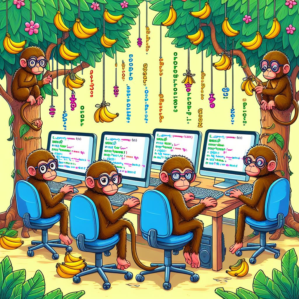 Monkeys coding